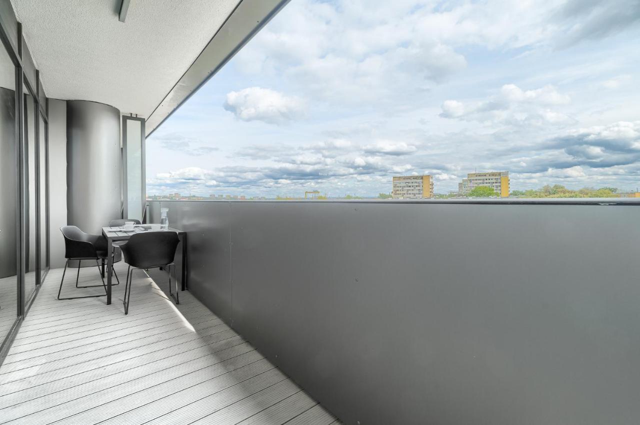 Apartament W Hanza Tower Щецин Екстер'єр фото